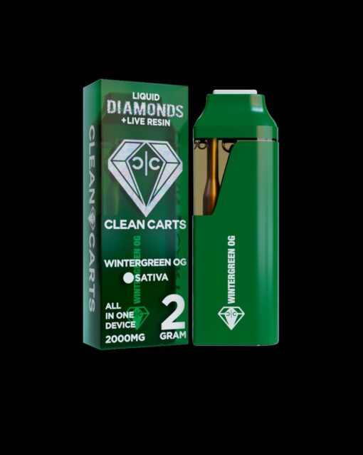 Clean Carts Wintergreen OG 2G 