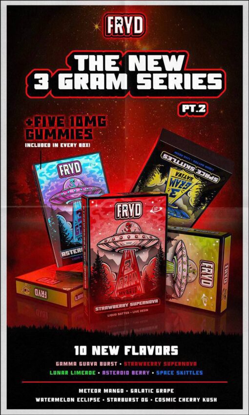 Fryd 3G Disposable with Gummies