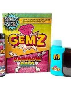GEMZ Disposable Cart | Rainbow Razz